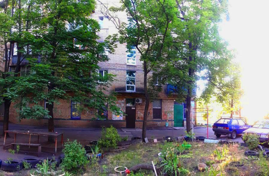 Однокомнатная Квартира На Улице Попудренко Kijów Zewnętrze zdjęcie